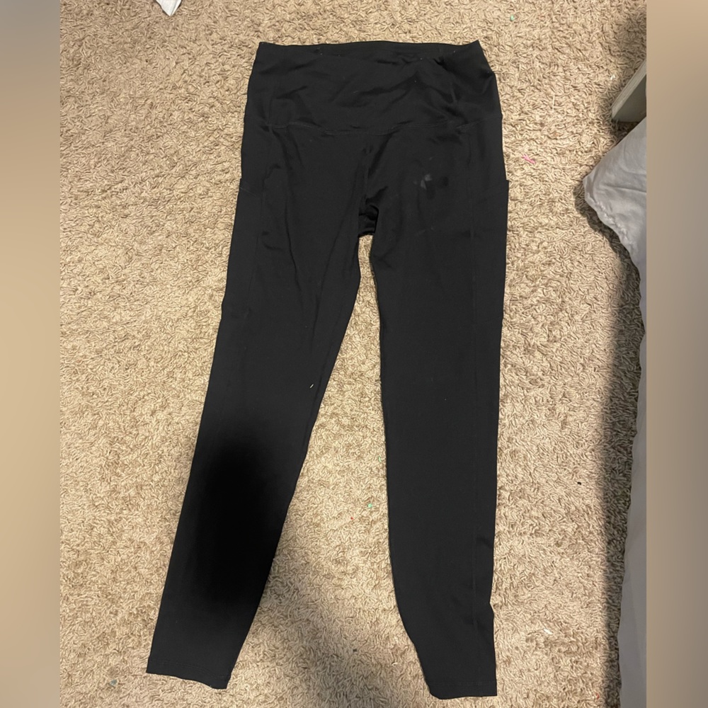 black dry fit leggings